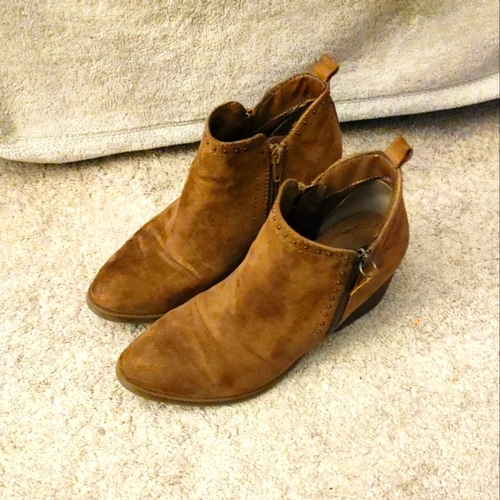 Sonoma Brown Ankle-Boot Heels - Picture 12 of 14